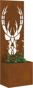 vidaXL Οθόνη Ιδιωτικότητας Κήπου Animal Print Σκ rusty 50 x 150 cm
