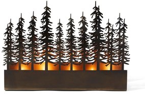 Κηροπήγιο Ρεσώ Bosque(Σετ 5Τμχ) 238035 Brown Philippi Μέταλλο