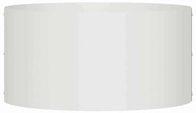 vidaXL Ζαρντινιέρες κήπου 5 pcs Λευκό 40 x 40 x 20 cm Ατσάλι