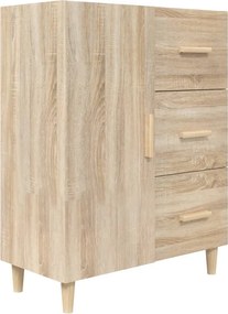 vidaXL Ντουλάπι Sonoma Δρυς 69,5 x 34 x 90 εκ. από Επεξεργασμένο Ξύλο