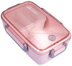 Lunch Box bamboo 3 θέσεων με χωρίσματα Υ7,1x23,4x15εκ.