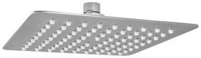Κεφαλή Ντους Slim DSN04 20x20cm Chrome Ferro Stainless Steel