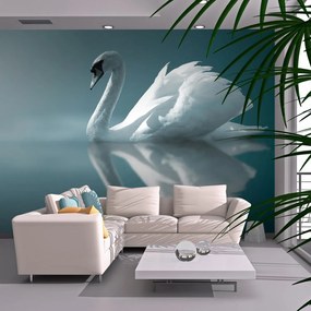Φωτοταπετσαρία - White swan 200x154