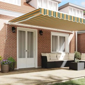 vidaXL Σκηνίτσα Αναδιπλούμενη Πολύχρωμο 500 x 350 εκ