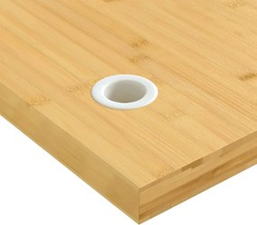 vidaXL Επιφάνεια Γραφείου 80x40x4 εκ. από Μπαμπού