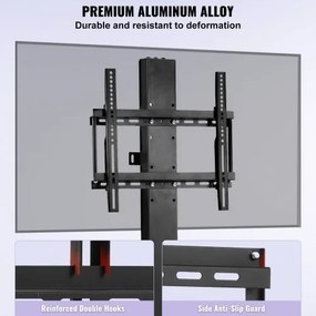 VEVOR Motorized TV Lift Stroke Length 28 Inches Motorized TV Mount Fit for 26-57 Inch TV Lift with Remote Control Height Adjustable 28 Inch Load Capacity 132 Lbs