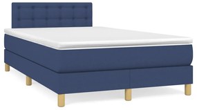 ΚΡΕΒΑΤΙ BOXSPRING ΜΕ ΣΤΡΩΜΑ ΜΠΛΕ 120X200 ΕΚ. ΥΦΑΣΜΑΤΙΝΟ 3140927