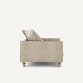 Πολυθρόνα από λινό βελούδο, LAZARE