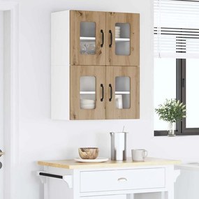 vidaXL Πάνελ πλυντηρίου πιάτων Kalmar 2 pcs Artisan Oak
