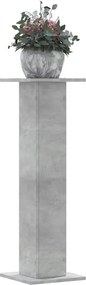 vidaXL Βάσεις Φυτών 2 τεμ. Γκρι Σκυρ. 30x30x95 εκ. Επεξεργασμένο Ξύλο