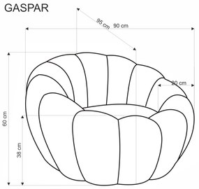 Πολυθρόνα Spar-Krem