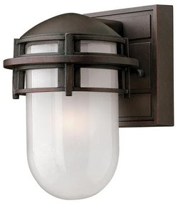 Απλίκα Φωτιστικό Τοίχου 1xE27 IP44  20cm  Reef Elstead Lighting-HK-REEF-MINI-VZ-Μπρονζέ HK-REEF-MINI-VZ