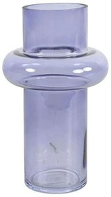 Βάζο Γυάλινο 013.787887 12x20,5cm Blue Glass