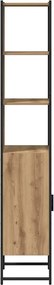 vidaXL Ντουλάπι Μπάνιου artisan δρυς 33 x 33 x 185,5 εκ