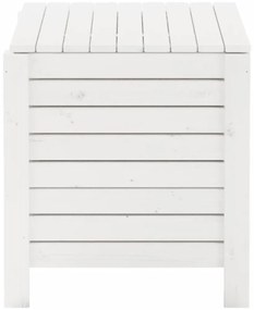 vidaXL Κουτί Αποθήκευσης με Καπάκι RANA Λευκό 100x49x54εκ. Μασίφ Πεύκο
