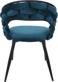 ΚΑΡΈΚΛΕΣ &amp; ΠΟΛΥΘΡΌΝΕΣ SAWYER CHAIR DUCK BLUE A1 HD0357