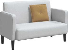 vidaXL Μαξιλάρι Πλάτης Καφέ 50 x 45 εκ. Υφασμάτινο Κορντουρά