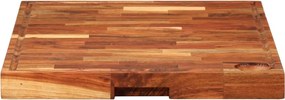 vidaXL Επιφάνεια Κοπής 60x42x4 εκ. από Μασίφ Ξύλο Ακακίας