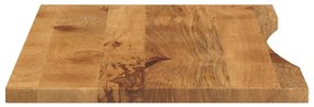 vidaXL Επιφάνεια Γραφείου Καμπύλη 110x60x2,5 εκ Μασίφ Ακατ. Μάνγκο