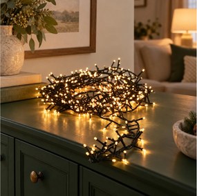 ΣΥΡΜΆΤΙΝΑ &amp; PVC ΛΑΜΠΆΚΙΑ LED MICRO CLUSTER 1500LED EXTRA WW AX8560360