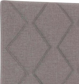 vidaXL Κεφαλάρι Taupe ύφασμα