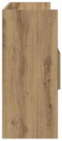 vidaXL Sideboard Artisan Oak 105x30x70 cm Κατασκευασμένο ξύλο