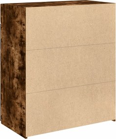 vidaXL Ντουλάπι Καπνιστή Δρυς 80x42,5x93 εκ. από Επεξεργ. Ξύλο