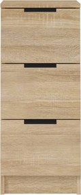 vidaXL Ντουλάπι Sonoma Δρυς 30 x 30 x 70 εκ. από Επεξεργασμένο Ξύλο