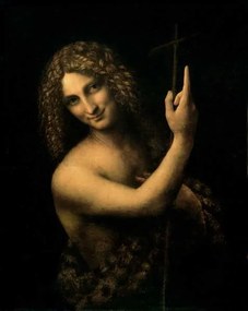Leonardo da Vinci - Εκτύπωση έργου τέχνης St. John the Baptist, 1513-16, (30 x 40 cm)