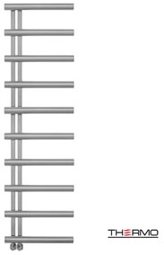 Thermo Accent Θερμαινόμενη πετσετοκρεμάστρα 176x50cm Inox Brushed ΔΕΝ ΠΕΡΙΛΑΜΒΑΝΤΟΝΤΑΙ ΔΙΑΚΟΠΤΕΣ &amp; ΑΝΤΙΣΤΑΣΕΙΣ