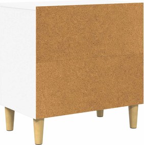 vidaXL Σπίτι Γάτας Λευκό 51 x 30 x 52 εκ. Επεξεργασμένο ξύλο