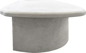 Τραπέζι σαλονιού Verven pakoworld mdf λευκό 120x60x32εκ
