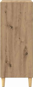 vidaXL Πλαϊνό γραφείο Artisan Oak 57 x 35 x 89.5 εκ Επεξεργασμένο ξύλο