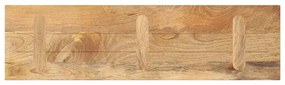 vidaXL Επιφάνεια Τραπεζιού Ορθογώνια 110x30x2,5 εκ. Μασίφ Ξύλο Μάνγκο