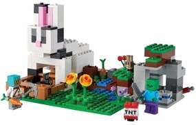 Το Ράντζο Των Κουνελιών 21181 Minecraft 340τμχ 8 ετών+ Multicolor Lego