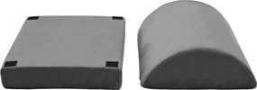 vidaXL 44 x 29 x 17 εκ. Σφιχτό PU Αφρός Γκρι