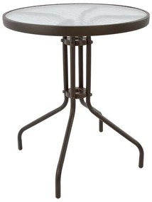 Table Metallic Lima Brown &#039;60x70cm