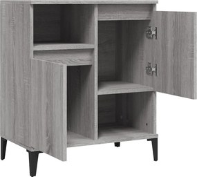 vidaXL Ντουλάπι Γκρι Sonoma 60x35x70 εκ. από Επεξεργασμένο Ξύλο