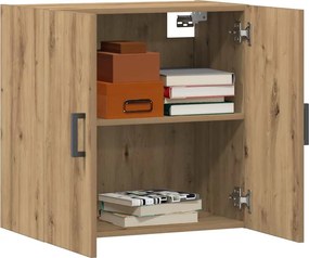 vidaXL Ντουλάπι Τοίχου Αρτισιανή Δρυς 60x31x60 εκ. Επεξεργασμένο Ξύλο