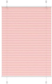 vidaXL Πλισέ περσίδα ροζ 95x150 cm Πλάτος υφάσματος 94,4 cm