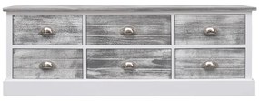 vidaXL Έπιπλο Χολ / Εισόδου Γκρι 115 x 30 x 40 εκ. Ξύλινο