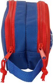 Διπλή Κασετίνα Atlético Madrid Κόκκινο 21 x 8 x 6 cm 3D