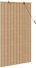 vidaXL Ρόλερ με κουρτίνες Φύση 100 x 160 cm Μπαμπού