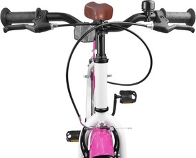 vidaXL Παιδικό Ποδήλατο 18 ίντσες για 5-7 ετών Ροζ