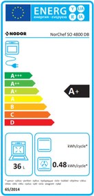 Φούρνος Πολλαπλών Χρήσεων Nodor SO4800DB 4800 W 36 L