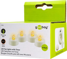 GOOBAY σετ LED φωτιστικά ρεσώ 77752, 2500K, IP20, 4τμχ