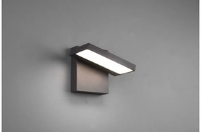 Απλίκα Φωτιστικό Τοίχου LED 8W Ανθρακί Κινητό IP54 Horton 226360142 Trio Lighting-226360142-Ανθρακί 226360142