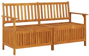 vidaXL Πάγκος Αποθήκευσης 148 εκ. από Μασίφ Ξύλο Ακακίας