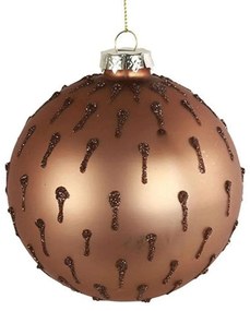 Χριστουγεννιάτικη Μπάλα Spots 013.789201 Φ10cm Brown
