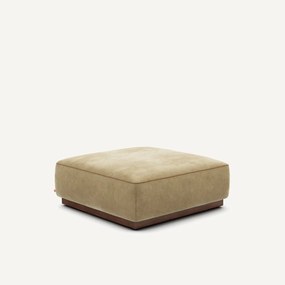 Υποπόδιο από βελούδο stonewashed, JACOPO